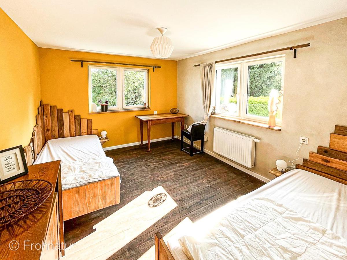 Tolles Ferienhaus Frohnatur Mit Sauna In Ruhiger Lage بلوين المظهر الخارجي الصورة