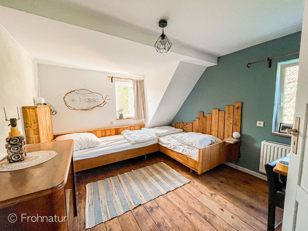 Tolles Ferienhaus Frohnatur Mit Sauna In Ruhiger Lage بلوين المظهر الخارجي الصورة